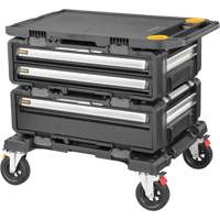 TOUGHSYSTEM&reg; 2.0 DXL 4-in-1 Modular Workstation, 34" x 25-4/5" x 30", Black/Yellow Ottawa Fastener Supply
