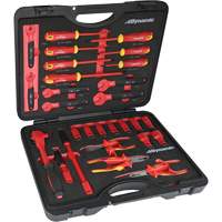 Insulated Tool Set, 1000 V, 28 Pcs Ottawa Fastener Supply