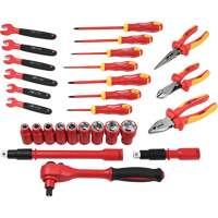 Insulated Tool Set, 1000 V, 28 Pcs Ottawa Fastener Supply