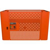 RAILWORKS Mesh Security Panel Single Door Lockable Storage Ottawa Fastener Supply