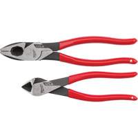 Dipped Grip Cutting Pliers Set, 2 Pieces Ottawa Fastener Supply