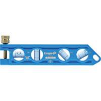 TRUE BLUE&reg; Die Cast Torpedo Level, 6" L, Aluminum, 4 Vials Ottawa Fastener Supply