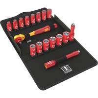 Jeu de cliquets isolants Zyklop 8100 SB VDE 1, 7 Mcx, Prise de 3/8" Ottawa Fastener Supply