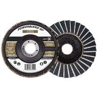 POWERBLEND NF Flap Disc, 5" x 7/8", Type 29, Z60 Grit, Zirconia Alumina Ottawa Fastener Supply