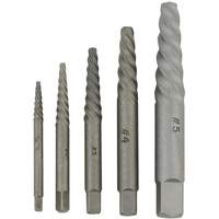 JSSE-5S Spiral-Type Screw Extractor Set, Alloy Steel Ottawa Fastener Supply