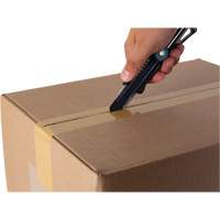 Couteau professionnel de 18 mm avec verrouillage &agrave; cliquet, Acier inoxydable, Robuste, Prise en Plastique Ottawa Fastener Supply
