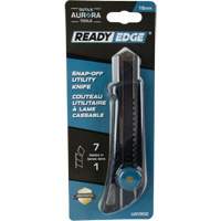 Couteau professionnel de 18 mm avec verrouillage &agrave; cliquet, Acier inoxydable, Robuste, Prise en Plastique Ottawa Fastener Supply