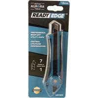 Couteau professionnel de 18 mm, Acier inoxydable, Robuste, Prise en Caoutchouc Ottawa Fastener Supply