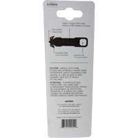 Couteau de s&eacute;curit&eacute; jetable , Acier inoxydable, Prise en Plastique Ottawa Fastener Supply