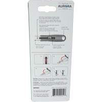 Couteau de s&eacute;curit&eacute; r&eacute;tractable standard, Acier inoxydable, Prise en Caoutchouc Ottawa Fastener Supply