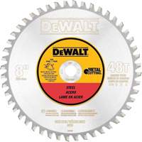Ferrous Circular Saw Blade, 8", 40 Teeth, Metal Use Ottawa Fastener Supply