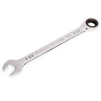 90-Tooth Ratcheting Combination Wrench, 12 Point, 1-1/8", Chrome Finish Ottawa Fastener Supply