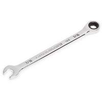 90-Tooth Ratcheting Combination Wrench, 12 Point, 7/16", Chrome Finish Ottawa Fastener Supply