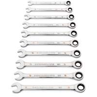90-Tooth 12 Point Wrench Set, Ratcheting Combination, 12 Pieces, Metric Ottawa Fastener Supply