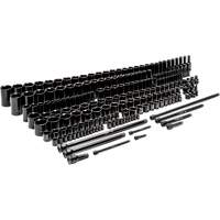 6-Point SAE/Metric Master Socket Set, 209 Pcs, Impact, Deep Ottawa Fastener Supply