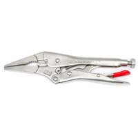 Locking Pliers with Wire Cutter, 9" Length, Long Nose Ottawa Fastener Supply