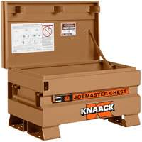 Model 32 Jobsite Chest with Padlock, 32" x 19" x 19", Steel, Tan Ottawa Fastener Supply
