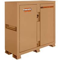 Model 111 Jobsite Cabinet with Padlock, Steel, 47.5 Cubic Feet, Tan Ottawa Fastener Supply