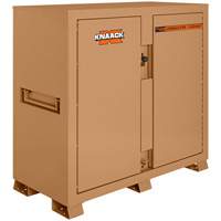 Model 112 Jobsite Cabinet with Padlock, Steel, 54.9 Cubic Feet, Tan Ottawa Fastener Supply