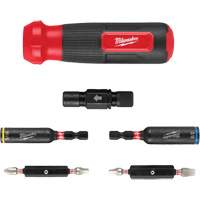 8-IN-1 Multi-Bit & Nut Driver with SHOCKWAVE Impact Duty Bits & Nut Drivers, 8-1/3" L, Cushion Grip Handle Ottawa Fastener Supply