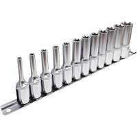 External TORX&reg; Socket Set, 12 Pcs, 3/8" Drive Size, Deep Ottawa Fastener Supply