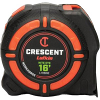 WORKHORSE NITE EYE Tape Measure, 1-1/4" x 16' Ottawa Fastener Supply