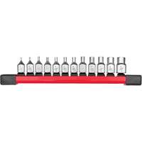 Jeu de douilles longues &agrave; embouts SAE, Hexagonale, Prise 1/4", 12 mr Ottawa Fastener Supply