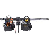 Ensemble de tabliers robustes Phantom 4 morceaux, Cuir, Noir Ottawa Fastener Supply