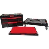 3-Piece Arx&reg; Dolly with Swivel Casters Set, 23-1/10" x 15" x 13-2/5", Black Ottawa Fastener Supply