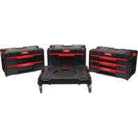 4-Piece Arx&reg; Dolly with Swivel Casters Set, 23-1/10" x 15" x 22-1/2", Black Ottawa Fastener Supply