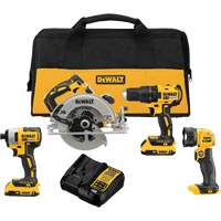 MAX* Cordless Brushless 4-Tool Combo Kit (2.0Ah), 20 V Ottawa Fastener Supply