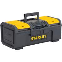 Toolbox, 16" W x Black/Yellow Ottawa Fastener Supply