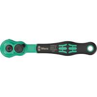 A Zyklop Comfort Ratchet with Reversing Lever, 1/4" Drive, Ergonomic Handle Ottawa Fastener Supply
