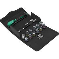 Jeu de cl&eacute; &agrave; cliquet SA 13 Zyklop Comfort avec levier dinversion, 15 Mcx, Prise de 1/4" Ottawa Fastener Supply