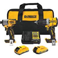 XR Brushless Cordless Premium Drill Driver Kit with 4 Ah POWERSTACK Battery and 2 Ah Battery, 20 V Ottawa Fastener Supply