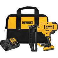 Ensemble de cloueuse droite sans fil pour la finition de cal 16 XR, 20 V, Lithium-ion Ottawa Fastener Supply