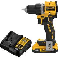 Ensemble visseuse-perceuse sans fil et sans balai ATOMIC COMPACT SERIES, Lithium-ion, 20 V, Mandrin 1/2" Ottawa Fastener Supply