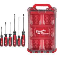 Ensemble de tournevis &agrave; prise coussin&eacute;e avec organisateur compact &agrave; profil bas PACKOUT, 6 m Ottawa Fastener Supply