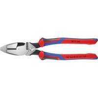 High Leverage Lineman's Pliers New England with Fish Tape Puller, Crimper & KNIPEXTEND Handle Ottawa Fastener Supply