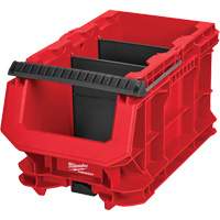 Bac compact PACKOUT, 15-1/2" x 9-1/2" x 8-3/4", Noir/Rouge Ottawa Fastener Supply
