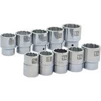 12-Point SAE Socket Set, 10 Pcs, 3/4" Drive Size Ottawa Fastener Supply