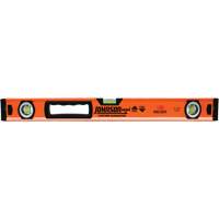 Level with Protective End-Caps, Box, 2' L, Aluminum, 3, Magnetic Ottawa Fastener Supply