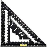 7-1/4" Johnny Square&reg; MACH-1 Smart Mark Rafter Square with Level Vial Ottawa Fastener Supply