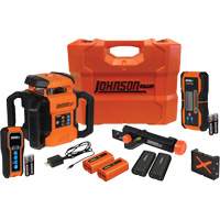 Trousse de niveau laser rotatif rouge &agrave; double pente, 4000' (1219,2 m), 640 Nm Ottawa Fastener Supply