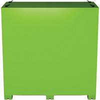 Ventilated Onsite PPE Storage Cabinet, Steel, High-Visibility Lime Green Ottawa Fastener Supply