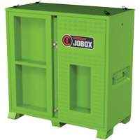 Ventilated Onsite PPE Storage Cabinet, Steel, High-Visibility Lime Green Ottawa Fastener Supply