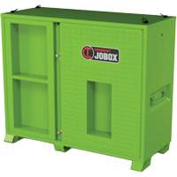 Ventilated Onsite PPE Storage Cabinet, Steel, High-Visibility Lime Green Ottawa Fastener Supply