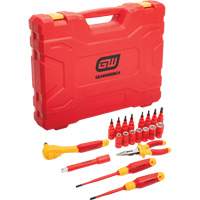 Jeu d'outils isol&eacute;s VDE &agrave; prise 3/8", 1000 V, 20 M Ottawa Fastener Supply