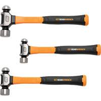 Ball Pein Hammers with Fiberglass Handles Set, 3 Pieces Ottawa Fastener Supply