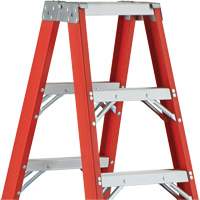 6600 AA Series Industrial Extra Heavy-Duty 2-Way Stepladders, Fibreglass, 375 lbs. Capacity, 4' Ottawa Fastener Supply